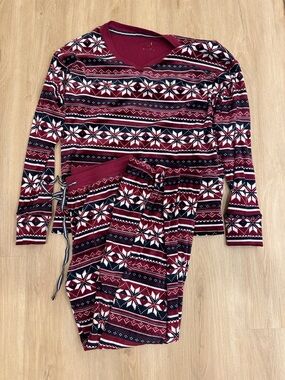 Nautica Silk Fleece Pajama Set